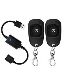 DC 5V USB Wireless RF Remote Control Switch Driver Power ON OFF For LED Light Strip Reading Lamp Light Fan - Multicolor - View 9