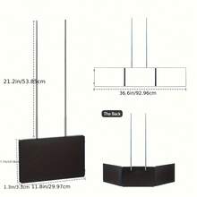 1 Piece Professional Folding Hair Cutting Mirror - 360° 3-Way Adjustable, Versatile For Hair Cutting, Shaving, Grooming, Facial Organizing, Makeup, Travel & Bathroom & Bedroom Use - Portable, Space Saving & Height Adjustable Bathroom Accessories, Great For Back To School 3-Sided Mirror, 360-Degree View, Adjustable 3-Way Haircut Mirror - Multicolor - View 7