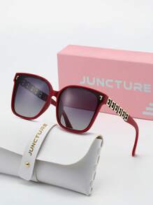 JUNCTURE نظارات مستقطبة للنساء ذات إطار كبير مربع الشكل، نظارات شمسية للنساء للاستخدام في الخارج، للحفلات الصيفية والقيادة والصيد، نظارات صيفية للنساء ذات شكل مربع