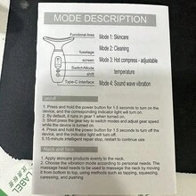 1个便携式可充电面部颈部按摩器，电镀喷漆款式，女士专用，带加热和振动功能，USB充电（内置500mAh锂电池），无香型，便携式美容工具 | 直观操控 | 可充电按摩器 | 圣诞礼物、新年礼物、情侣礼物