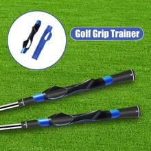 050Golf Grip Trainer,Golf Grip Training Aid,Golf Swing Trainer Correcting Left And Right Hand Positions,Helps Train Correct Hand Position-1 - Blue - View 7