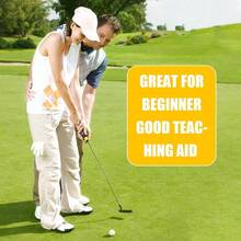 050Golf Grip Trainer,Golf Grip Training Aid,Golf Swing Trainer Correcting Left And Right Hand Positions,Helps Train Correct Hand Position-1 - 黃色 - 查看 6