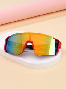 1 件儿童时尚眼镜，男女通用骑行、滑雪、登山经典多功能护目镜，适合旅行户外运动 - 彩色 - 查看 15