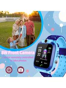 SIMSONLAB 2025 Bestes Geschenk, Smartwatch für Kinder, Standortverfolgung, Handykommunikation, Frontkamera, Album-Aufnahme, Klingelbenachrichtigung, Gerätesuchdienst, bequemes Band, bunte Farben, Mobilfunksuche