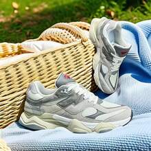 Nuove scarpe sportive casual con suola spessa 9060 per donna, scarpe sportive retrò chunky, con tacco alto, versatili, scarpe con platform