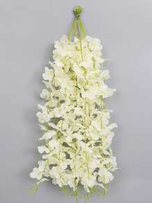 10 Stück/Packung künstliche Glyzinie, Rankengirlanden, Weihnachtsparty Heim Dekoration grüne Wand Decke Blumendekoration, perfekt für Hochzeit Hängedekoration, perfekt für Party, Zuhause, Garten, Wanddekoration, Künstliche Pflanzen