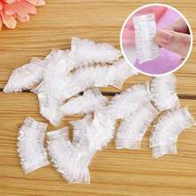 100/300/500 件，淋浴耳罩，耳罩，防水耳罩，耳罩，透明防水耳罩，淋浴耳罩，沐浴耳罩，水疗耳罩，家居耳罩，酒店耳罩，美发沙龙耳罩，染发耳罩。 - 透明 - 查看 5