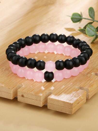 سوار مطرز زوج لونين 2 قطع