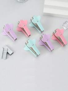 马卡龙色迷你起钉器，便携式实用办公起钉器，适用于学校用品，返校