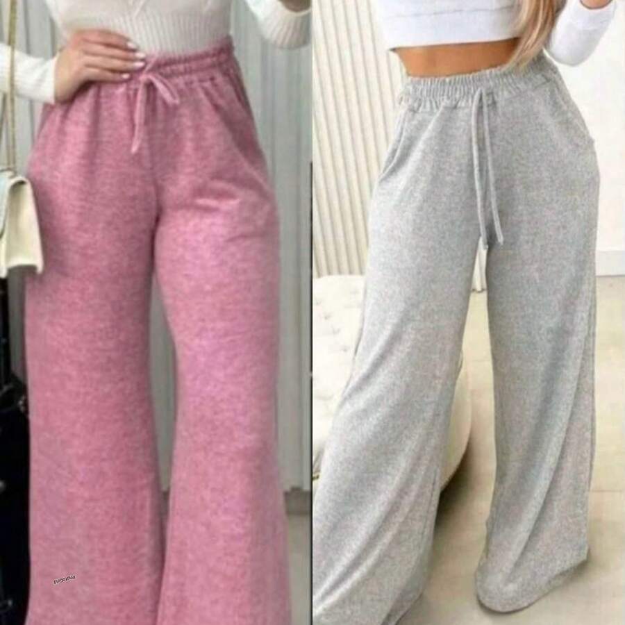 Kite 2 Women's Pants Lanzinha Winter Fashion Pantaloons - hoa hồng xám - Xem 1