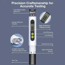 Professional Water Tester For Drinking Water - Accurate TDS Meter Digital Water Tester (0-9999 Ppm) - 1 Sec Instant Read - 1 cái - Xem 5