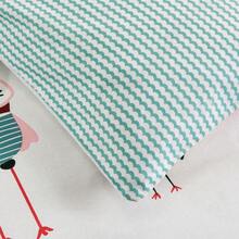 Printed Microfiber Bedding Set With Flat Sheet, Bedspread, And 1/2 Pillowcases, Available In Sizes 90*200 (Single), 135*200 (Double), 150*200 (Queen), And 180*200 (King). Suitable For Bedrooms, Student Residences, And Rented Apartments, It's Ideal For Students, Couples, And Families With Different Sleep Needs. - 小鳥 - 查看 7