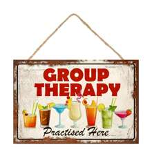 1pc Put Decor Funny Group Sign, Vintage Man Cave Bar Decor Room Decor Sign, Vintage Plaque Decor Wall Art, Home Decor, Funny Cave Decor, Room Decor, Bedroom Wall Decor, Home Decor, Bar Decor, Friendly Gift Wooden Hanging Plaque,Home Decor ,Room Decor,Wall Decor Gifts Birthday Graduation