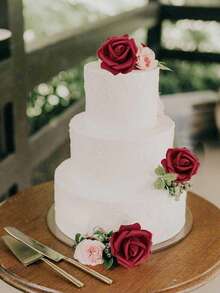 10/50/100pcs/Set Red Black Artificial Flower, Simple Pe Foam Decorative Flower For Home Decoration Foam Roses Artificial Flower Heads Fake Rose For DIY Wedding Bouquets Centerpieces Arrangements Party Baby Shower Home Decor Halloween, Christmas, New Year Home Decoration Simulation Flowers - Burgundy - View 6