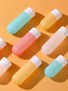 Leak Proof Travel Bottles Set - TSA Approved Refillable Containers For Shampoo & Lotion - Squeezable Toiletries For Airplane Carry On, Gym, And Travel Essentials