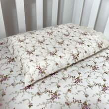 Laura Baby 2-Piece Sheet Set For American Standard Crib Or Mini Crib 100% Cotton - 花鏽 - 查看 4