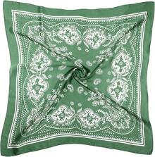 Satin Head Scarf - 27.5 Inch Silk Hair Wrap For Women - 綠色 - 查看 1