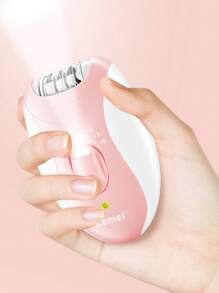Kemei Kemei marque KM-189B épilateur femme aisselles épilateur électrique pour dame USB Rechargeable sans fil femmes tondeuse à cheveux pour aisselles, jambe, partie privée cheveux enlever la Machine