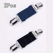 1件/2件/3件装新款连衣裙束带夹套装弹性衣夹收紧连衣裙开衫领夹衬衫夹后背束带女款 - 彩色 - 查看 16