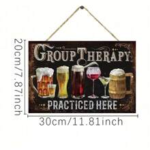 1pc Put Decor Funny Group Sign, Vintage Man Cave Bar Decor Room Decor Sign, Vintage Plaque Decor Wall Art, Home Decor, Funny Cave Decor, Room Decor, Bedroom Wall Decor, Home Decor, Bar Decor, Friendly Gift Wooden Hanging Plaque,Home Decor ,Room Decor,Wall Decor Gifts Birthday Graduation