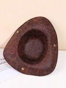 1 pieza Sombrero de pirata de unicolor unisex, sombrero tricornio de marinero para fiesta de disfraces, actuación en el escenario, cosplay, gorra de capitán de moda