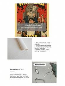 1pc Tottenham Hotspur Europa League Champions Comic Book Wall Art Style Stadium Poster With Son Heungmin, Frameless Canvas Painting, Man Cave Sports Decor For Bedroom/Living Room/Office/Game Room, Perfect Gift For Football Fans & Back To School Decor (Soccer Wall Print, Vacation Travel, Beach Graduation, Wall Prints, Funky Posters) - Multicolor - View 9