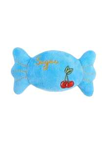 4pcs Plush Squeaky Pet Toy Set For Small Dogs & Cats -Stars, Lollipops, Candy, Eggplant Designs - Interactive Play And Sleep Companions, Pet Toys For Dogs Chew Toy For Dog Interactive Supply