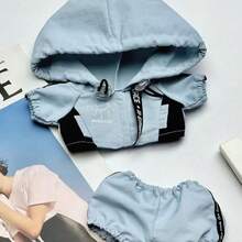 20cm Doll Outfit Hooded Sweatshirt Set, Doll Clothes Suit Without Attributes Plush Doll Changeable Outfit, Suitable For 20cm Doll Party (Clothes Only, No Doll, No Shoes) - Multicolor - View 13