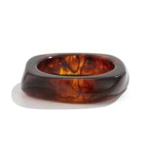 1 pieza Brazalete de resina con arco geométrico bohemio, joyería de metal versátil para fiestas casuales de lujo, boda, vacaciones, como regalo para mujeres y parejas (el material y color del brazalete estarán sujetos al producto real)