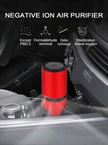 Nouveau mini purificateur d'air pour voiture, rafraîchisseur d'air aux ions négatifs, réduit les PM2,5/odeurs/formaldéhyde, convient pour la chambre, le bureau, le véhicule, le garage et la salle de bain