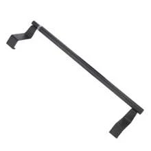Cabinet Door Minimalist Towel Holder, Single Over Cabinet Towel Bar Gadget, Kitchen Over Cupboard Door Towel Holder, Stainless Steel Dish Towel Holder For Cabinet Door, Matte Black Back To School