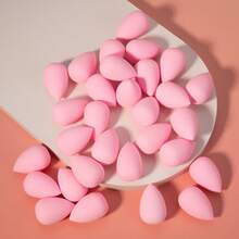 10/30/100pcs Mini Makeup Sponges, Makeup Blenders For Liquid, Cream, Powder Products, Smooth Makeup Application, Multi-Color Makeup Sponges, Latex-Free, Suitable For All Skin Types Creams And Foundations, Cosmetics, Affordable, Room Decor, Vanity, Travel, Bedroom, Makeup Accessories, Powder Puffs, Makeup Sponges, Makeup Brushes, Makeup Sponges, Affordable, Christmas Gift, Cosmetics, Makeup Tools, Cheap Goods, Gift, Women Gift, Christmas Gift,Giveaways,Travel,Cheap Stuff,Travel Essential - Pink - View 2