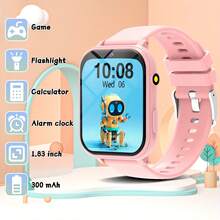 ERUN 热门儿童最佳礼物，2025年新款儿童智能手表，儿童游戏手表，18款趣味游戏，1.83英寸触摸屏 - 彩色 - 查看 14