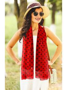 E-Clover Herebuy - Unique Women's Floral Scarves: Chiffon Flowers & Birds Printed Scarf