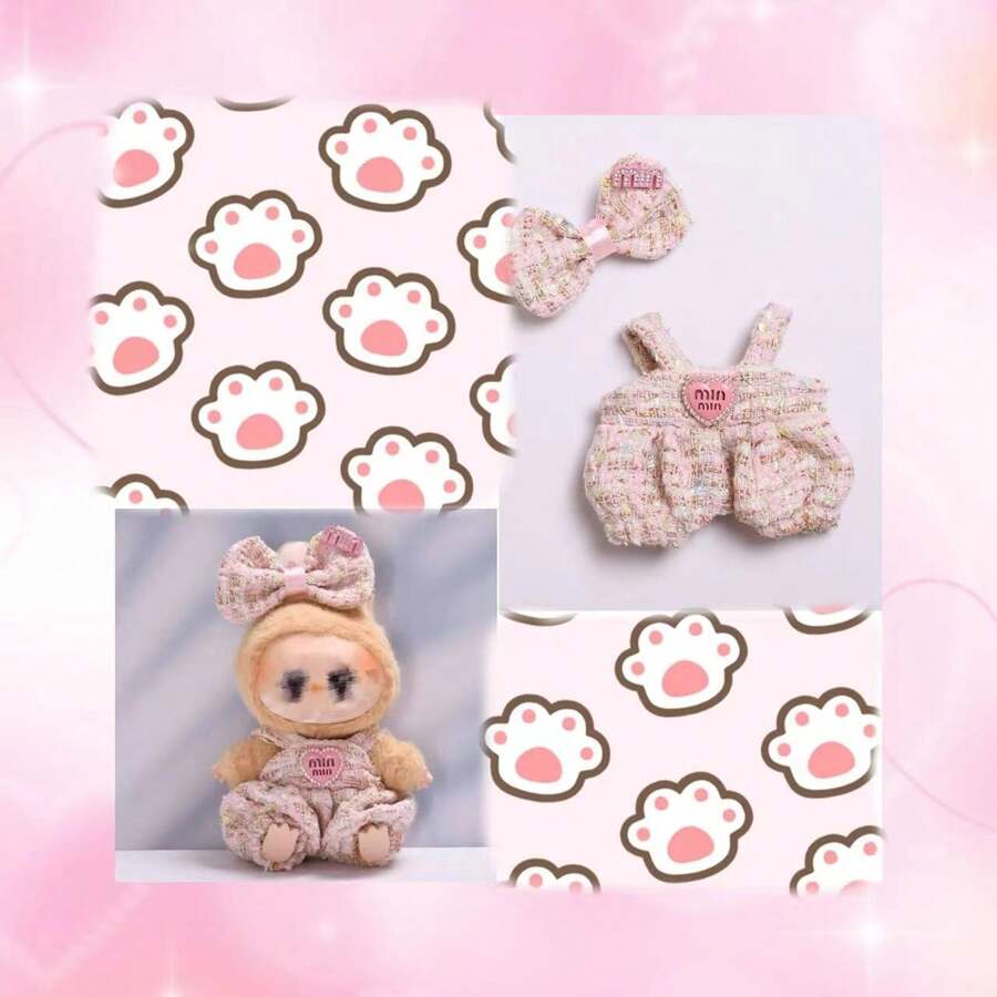 Puppenkleidung Für 17cm Plüschpuppen - Schneemann Outfit Set