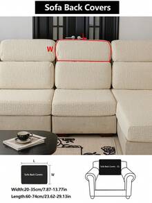 1 Vỏ bọc ghế sofa co giãn, Vỏ bọc ghế sofa chống trượt toàn diện, Vỏ đệm ghế sofa đa năng cho mọi mùa, Chăn sofa vải dày, Có thể giặt bằng máy, Chống bụi, Thân thiện với thú cưng, Trang trí nhà cửa, Có thể điều chỉnh cho ghế sofa góc, Phòng ngủ, Văn phòng, Phòng khách 1/2/3/4 chỗ ngồi - Màu be - Xem 19