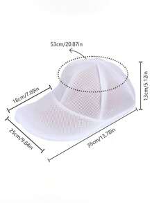 1pc Washing Machine Hat Cleaner Cage - Freestanding Design With Mesh Bag For Baseball Caps & Various Styles, Protective Cleaning Cage For Efficient Hat Maintenance, Hat Washer|Stylish Cap Cleaner|Secure Hat Storage, Hat Washer, Hat Storage Organize(Hat Not Included)