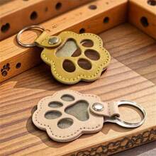 Pet Lost Hair Storage Keychain, Cat And Dog Hair Storage Bag, Leather Pet Hair Charm Bag