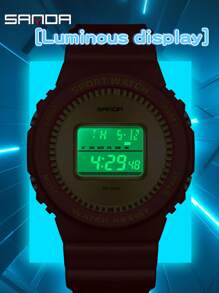 SANDA. SANDA Top Brand G Style Military LED Digital Watch Men Waterproof Clock Outdoor Sport Watches Male Electronic Gold Watch
