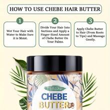 Chebe Butter, Nourishes Hair, Intensely Moisturizes, Repairs Split Ends, Damaged And Dry Hair. Strengthens And Softens Hair.