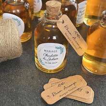 Bộ 50 thẻ quà tặng cưới cá nhân hóa kích thước 6*2cm (không bao gồm dây buộc), có thể tùy chỉnh tên và ngày tháng, dùng làm thẻ quà tặng đám cưới và thẻ túi quà. ,Tình yêu vĩnh cửu - Nhiều màu - Xem 2