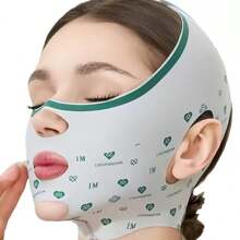 1Pc Women's Gray/Pink//Night Bandage Mask For Everyday Wear. This Seamless V-Shaped Sleep Mask Is Perfect For Use Both While Sleeping And Relaxing At Home. You Can Wear It While Watching TV, Working Out Or Having Fun.