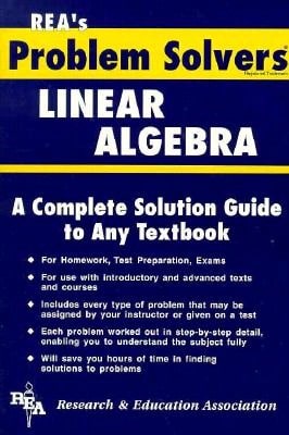 Pre-Owned Linear Algebra Problem Solver (Paperback) By The Editors Of Rea