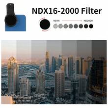 MECORIGHT 37/52/67mm CPL 偏光滤镜/ND 中性密度滤镜/GND 渐变滤镜/星光滤镜/微距镜头/柔焦滤镜 适用于 、Vivo 智能手机相机镜头套件（带夹持器）