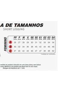 Short Legging Academia Fitness Desportiva