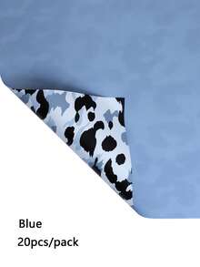20 Stücke/Packung Reißfestes Blumen-Packpapier mit Leoparden-Muster im europäischen Stil, ideal für Blumenarrangements & Geschenkverpackung