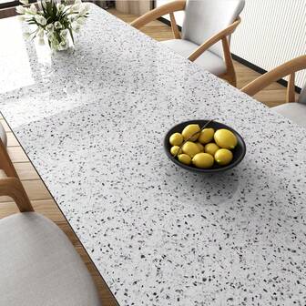 1 卷 1m/3m/5m 灰色大理石纹光面壁纸，可移除自粘 PVC 壁纸，厨房墙壁防油装饰墙贴，餐桌衣柜、架子、工作台面，简约风格装饰 15.74x397.4 英寸墙纸房间装饰墙面装饰卧室客厅装饰