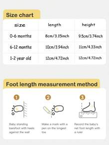 8Pairs Classic Simple Design Baby Crew Socks, Anti-Slip Dotted Sole Indoor Floor Socks, Suitable For 0-3 Years Old Boys And Girls, Newborns, Daily Wear