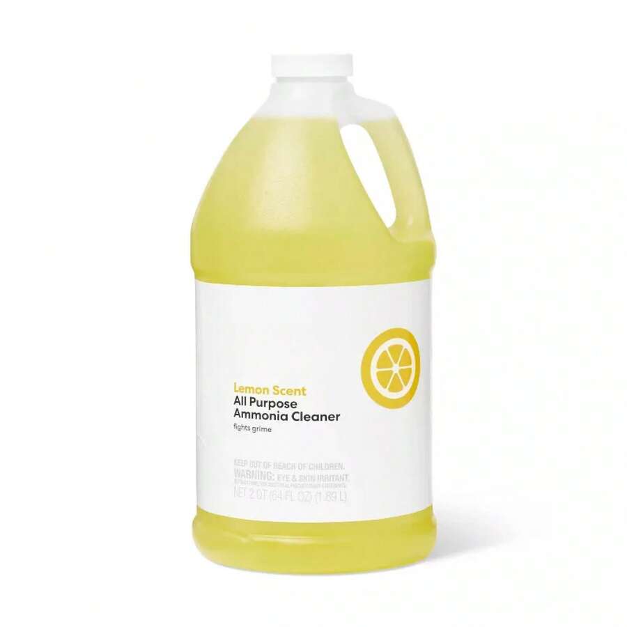 EGYJMYRFGYHTAB  Easy-To-Use Liquid Formula That Tackles Grime With A Breeze Ammonia Cleaner And  - Lemon - 64oz