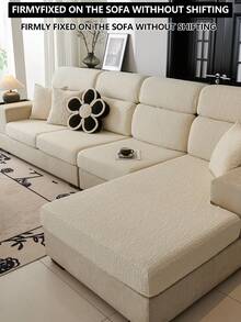1 Vỏ bọc ghế sofa co giãn, Vỏ bọc ghế sofa chống trượt toàn diện, Vỏ đệm ghế sofa đa năng cho mọi mùa, Chăn sofa vải dày, Có thể giặt bằng máy, Chống bụi, Thân thiện với thú cưng, Trang trí nhà cửa, Có thể điều chỉnh cho ghế sofa góc, Phòng ngủ, Văn phòng, Phòng khách 1/2/3/4 chỗ ngồi - Màu be - Xem 7
